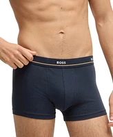Boss by Hugo Men's 5-Pack Essential Logo Trunks