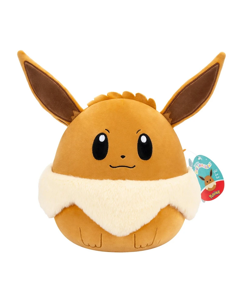 Pokemon Squishmallow 10'' Eevee Plush Toy