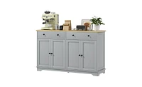 Slickblue Kitchen Storage Cabinet – Space-Saving Organization for Essentials and Pantry Items