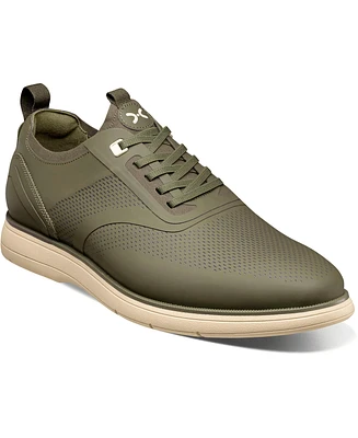 Stacy Adams Men's Everidge Plain Toe Elastic Lace Shoe