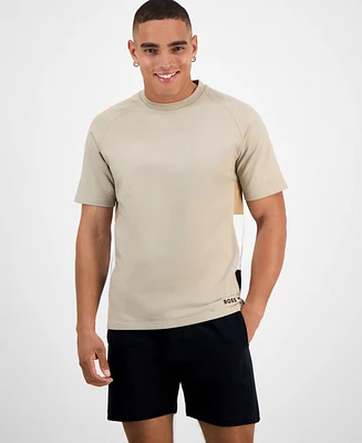 Boss by Hugo Men's Iconic Regular-Fit Colorblocked T-Shirt