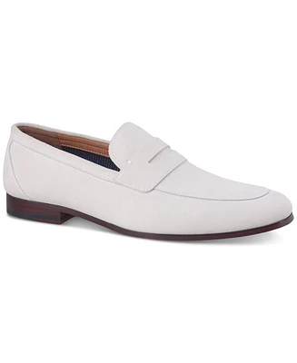 Bar Iii Men's Baldwinn Suede Penny Loafer, Exclusively at Macy's