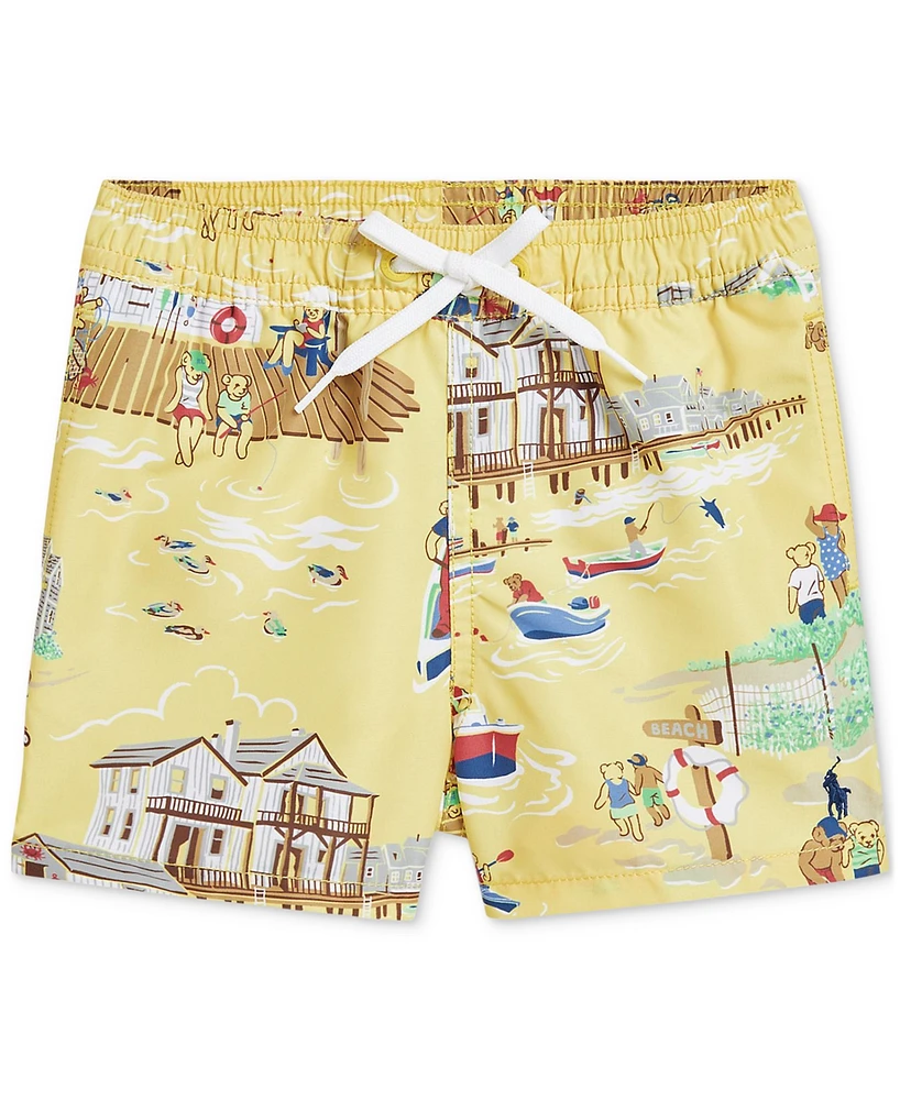 Polo Ralph Lauren Baby Printed Swim Trunks