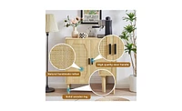 Slickblue Kitchen Storage Cabinet – Space-Saving Organizer for Kitchen Essentials and Pantry Items