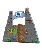 Tile Town Jurassic World Dino Escape Magnetic Tiles Playset, 69 Piece