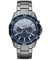 A|X Armani Exchange Men's Quartz Chronograph Gunmetal Stainless-Steel Watch, 44mm