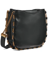 Donna Karan New York Batiste Leather Triple Compartment Crossbody