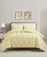 Sunham Aaron Geo Print 3-Pc. Comforter Sets, Exclusively at Macy's