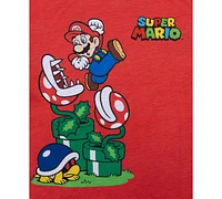 Nintendo Big Boys 3-Pc. Mario Short-Sleeve Pajama Set