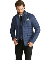 Robert Graham Men's Quilted Nylon Blazer With Bib Front