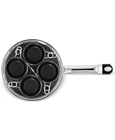 Demeyere 4-Cup Stainless Steel Egg Poacher Set