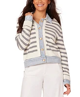 Democracy Women's Mixed Media Layered Jacket