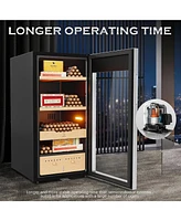 Miuguyo 82L Electric Humidor, Cigar Humidor for 750 Cigars, Cooling, Heating and Humidity Control