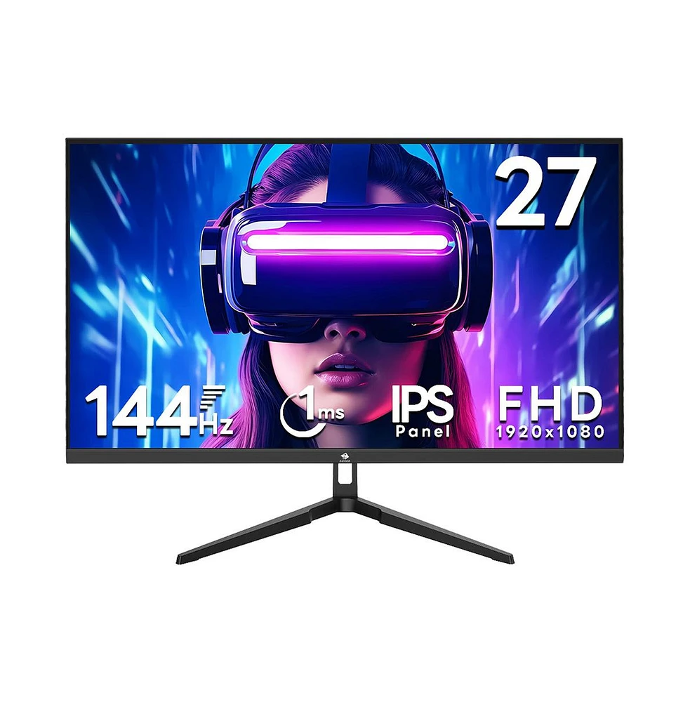 Z-edge 27 inch 2K 2560 x 1440 Qhd 144Hz 1ms Ips Gaming Monitor, FreeSync, HDR10, 2 x Hdmi 2.0, 2 x DisplayPort 1.4