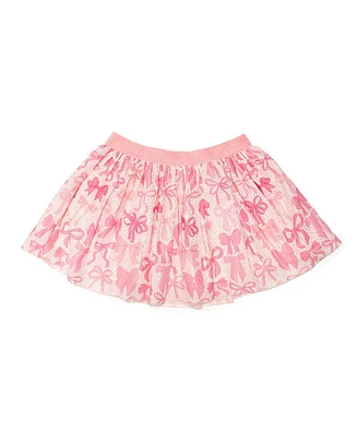 Sweet Wink Little and Big Girls Coquette Bow Tutu Skirt