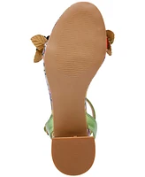 Betsey Johnson Women's Darcee Floral Two-Piece Dress Sandals