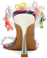 Betsey Johnson Women's Goldiee Floral Dress Sandals