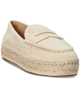 Lauren Ralph Women's Luize Espadrille Loafer Flats