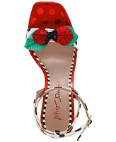 Betsey Johnson Women's Lolla Ladybug High-Heel Dress Sandals