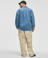 Mode Of One Mens Denim Shirt Jacket Cargo Joggers Exclusively At Macys