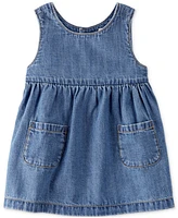 Little Planet by Carter's Baby Girls Organic Cotton Chambray Dress