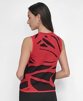 Dkny Women's Crewneck Sleeveless Sweater