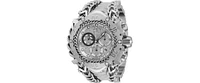 Invicta Men's 34441 Gladiator Quartz Chronograph Silver, Gunmetal Dial Watch