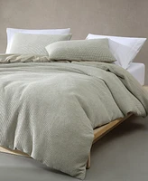 Calvin Klein Microwaffle Melange 3-Pc. Comforter Set