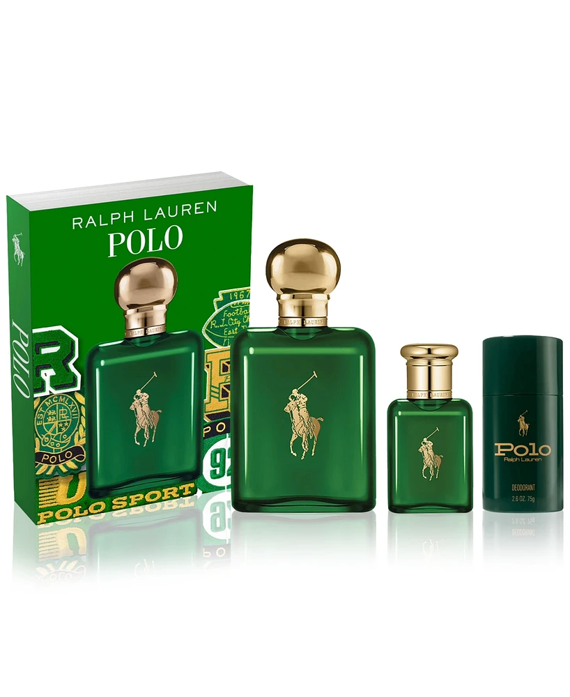 Ralph Lauren Men's 3-Pc. Polo Eau de Toilette Gift Set