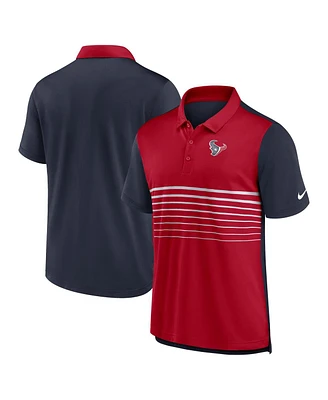 Nike Men's Navy/Red Houston Texans Fashion Performance Polo