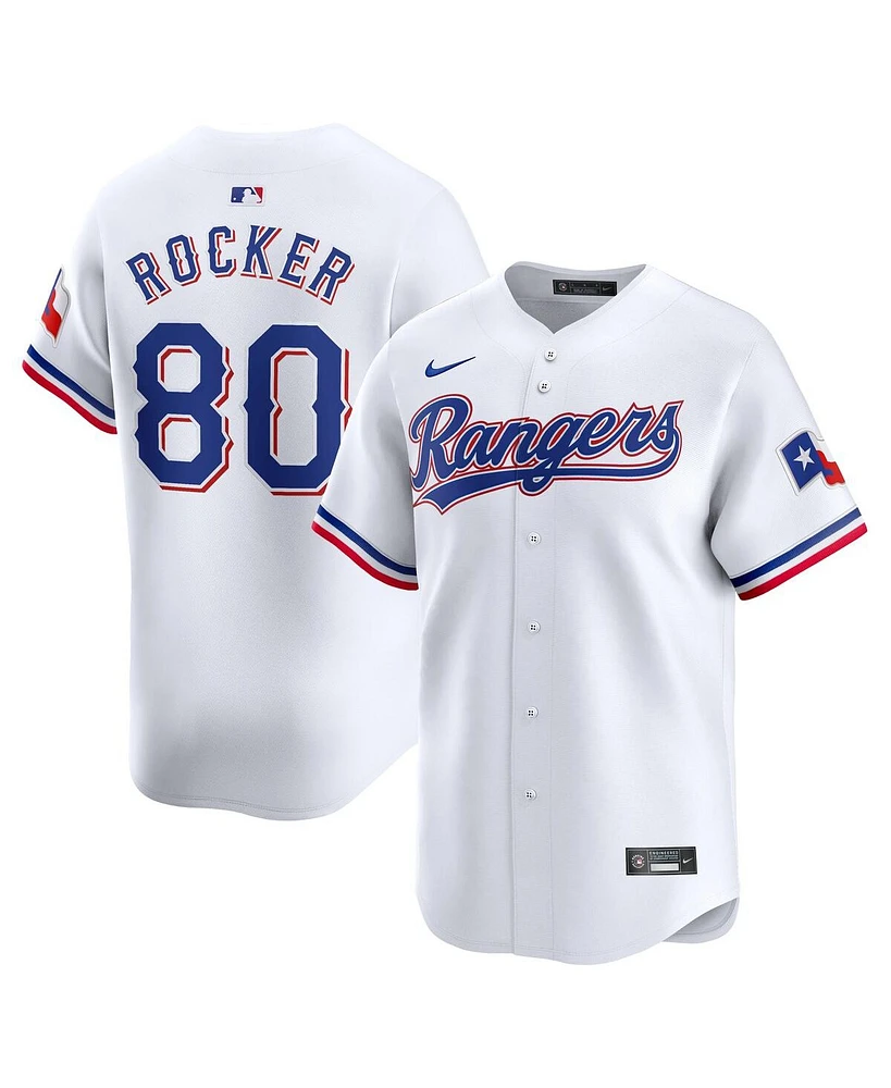 Nike Men's Kumar Rocker White Texas Rangers Home Limited Player Jersey