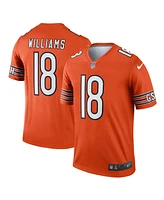 Nike Men's Caleb Williams Orange Chicago Bears Alternate Legend Player Performance Top