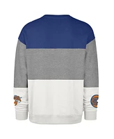 '47 Brand Men's and Women's Gray New York Knicks 2024/25 City Edition On Five Maximalist Pullover Sweatshirt