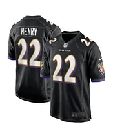 Nike Men's Derrick Henry Black Baltimore Ravens Alternate Game Jersey