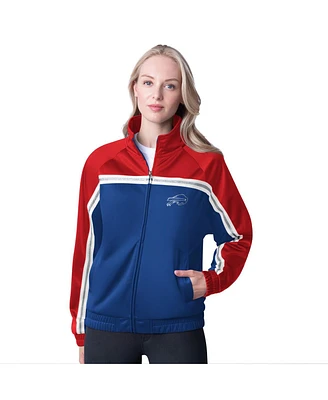 G-iii 4Her by Carl Banks Women's Royal Buffalo Bills Post Game Full-Zip Track Jacket