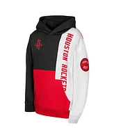 Outerstuff Big Boys and Girls Black Houston Rockets Splash Pullover Hoodie