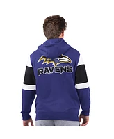 Starter Men's Purple Baltimore Ravens Extreme Full-Zip Hoodie