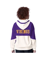 Starter Women's White Minnesota Vikings Scrimmage Full-Zip Hoodie