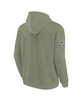 Fanatics Men's Olive Dallas Stars Elements Pace Pullover Hoodie