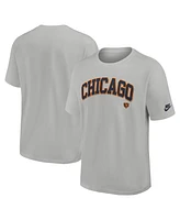 Nike Men's Silver Chicago Bears Rewind Max90 Statement T-Shirt