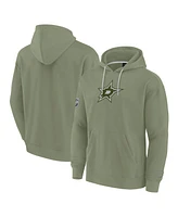 Fanatics Men's Olive Dallas Stars Elements Pace Pullover Hoodie