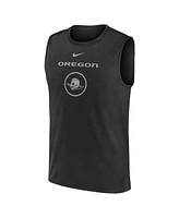 Nike Men's Black Oregon Ducks On-Court Basketball Practice Legend Sleeveless T-Shirt