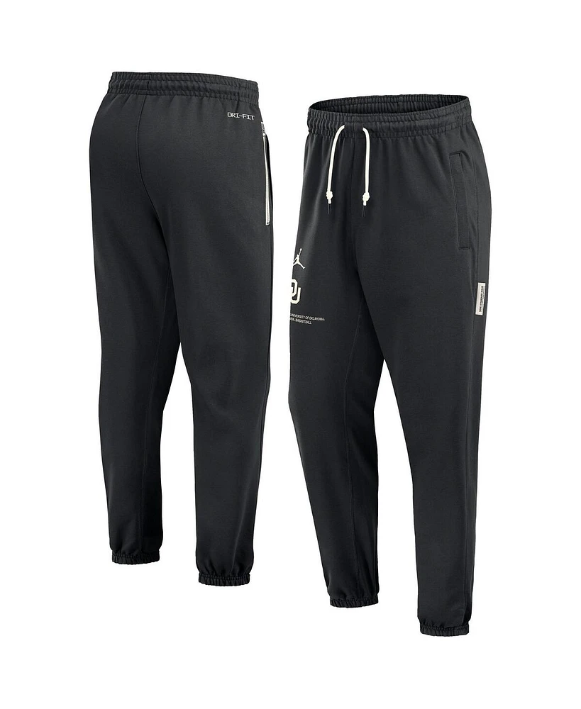 Jordan Men's Black Oklahoma Sooners Travel Performance Pants