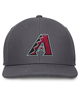 Nike Men's Gray Arizona Diamondbacks Pro Performance Snapback Hat