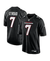 Nike Men's C.j. Stroud Carbon Black Houston Texans Fashion Jersey