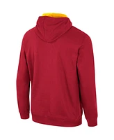 Colosseum Men's Cardinal Iowa State Cyclones Half-Zip Hoodie