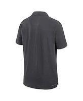 Nike Men's Anthracite Ohio State Buckeyes 2024 Sideline Woven Performance Polo