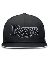 Nike Men's Black Tampa Bay Rays Primetime True Performance Fitted Hat