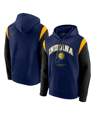 Fanatics Men's Navy Indiana Pacers Scorer Pullover Hoodie