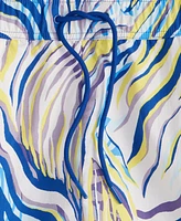 Mode of One Men's Retro Wave Regular-Fit Printed Swim Trunks, Exclusively at Macy's